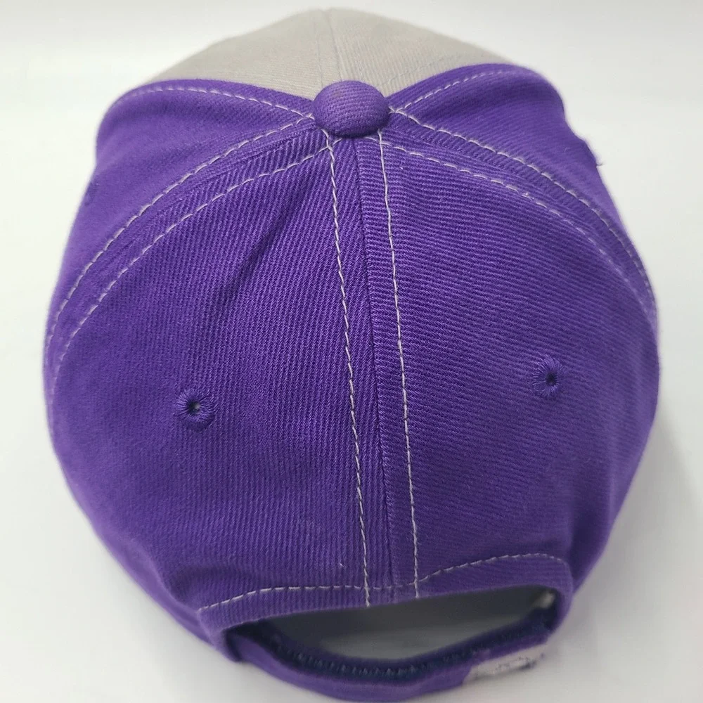 TCU Horned Frogs Hat Adjustable Captivating Headwear Gray Purple NCAA University